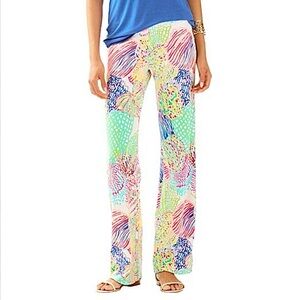 Lilly Pulitzer Georgia May Palazzo Pants in Roar of the Seas